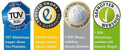 Trusted Shops, TÜV & Co.: Welche Gütesiegel bei Onlineshops .